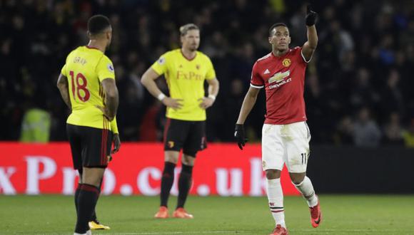 Manchester United derrotó 4-2 al Watford de André Carrillo. (Foto: Agencias)