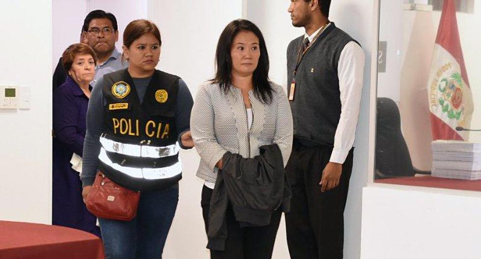 Keiko Fujimori fue detenido el pasado miércoles por una investigación en relación al caso Cocteles. (Foto: USI)