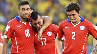 Brasil vs. Chile: la pena de los chilenos tras ser eliminados