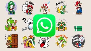 Los mejores stickers animados de WhatsApp por el día de Mario Bros