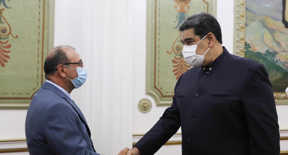 New opposition governor-elect in the cradle of Chávez meets with Maduro