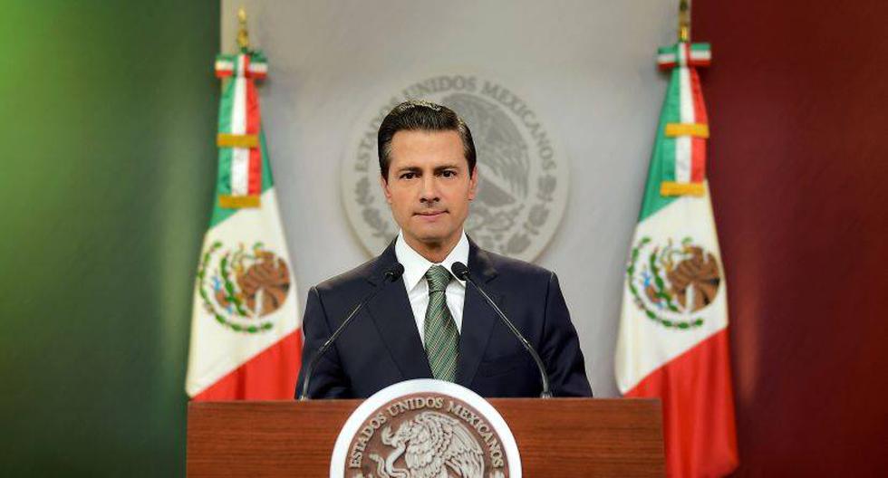 Enrique Pe&ntilde;a Nieto agradeci&oacute; el apoyo que recibi&oacute; M&eacute;xico tras la pol&eacute;mica con el presidente de Estados Unidos, Donald Trump (EFE)
