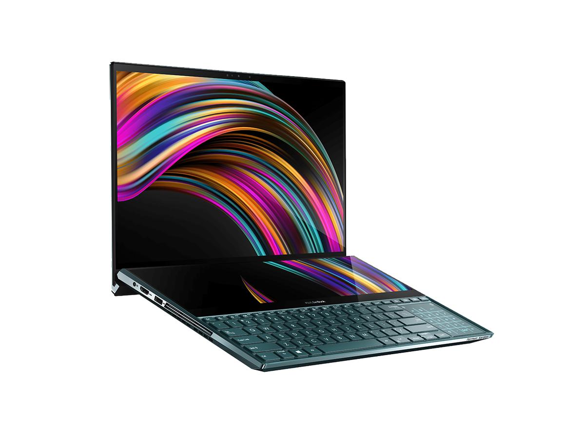 Asus presenta la primera laptop doble pantalla con un panel 50