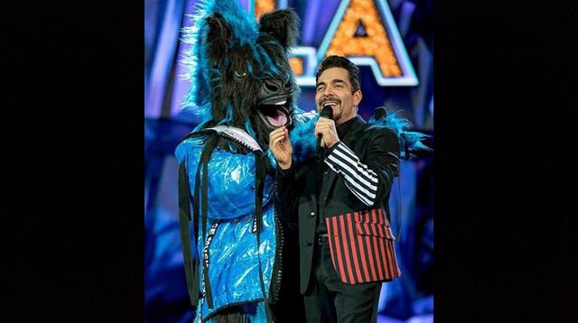 Stephanie Cayo en el programa "¿Quién es la máscara?