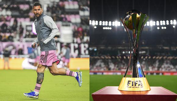 ¿Qué torneo debe campeonar el Inter Miami de Lionel Messi para clasificar al Súper Mundial de Clubes? | Composición: Inter Miami CF / FIFA Club World Cup