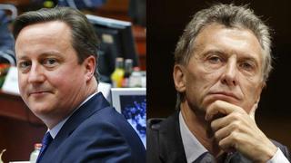 David Cameron desea una "relación madura" con Argentina