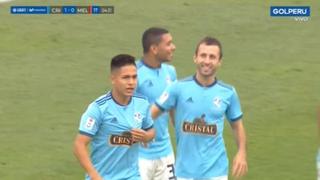 Sporting Cristal vs. Melgar: Calcaterra colocó el 1-0 en el estadio Alberto Gallardo | VIDEO