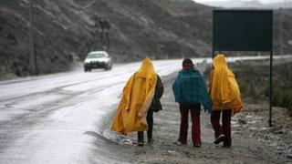 Senamhi prevé lluvias y nevadas en sierra y selva del país