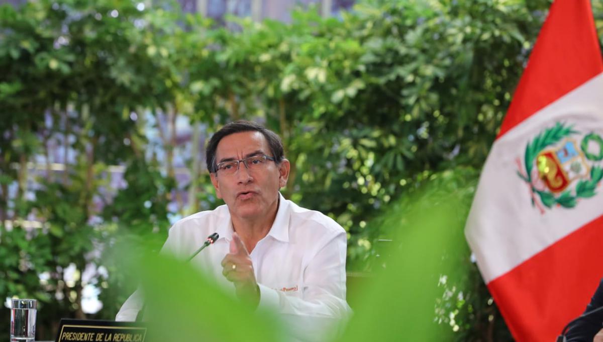 El mandatario Martín Vizcarra también pidió a los gobiernos locales y regionales hacer cumplir las normas del Ejecutivo. (Foto: Presidencia Perú)