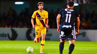Barcelona venció a Cartagena por 2-0 con goles de Carles Pérez y Alejandro Márques en un partido amistoso jugado en Cartagonova 