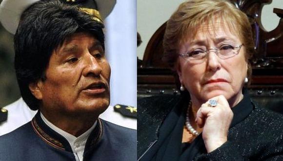 El presidente de Bolivia, Evo Morales exigi&oacute; a la presidenta de Chile, Michelle Bachelet evitar m&aacute;s accidentes. (Foto: AFP)