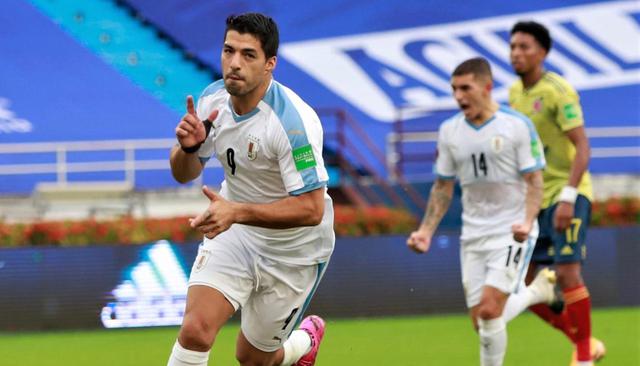 Luis Suárez es el goleador con cuatro anotaciones | Foto: Twitter Selección de Uruguay