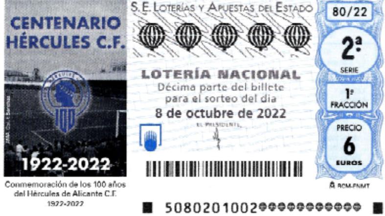 Lotería Nacional: comprueba los números y décimos premiados del sábado 8 de octubre