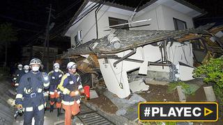 Japón: Impactantes imágenes del terremoto de 6,5 grados