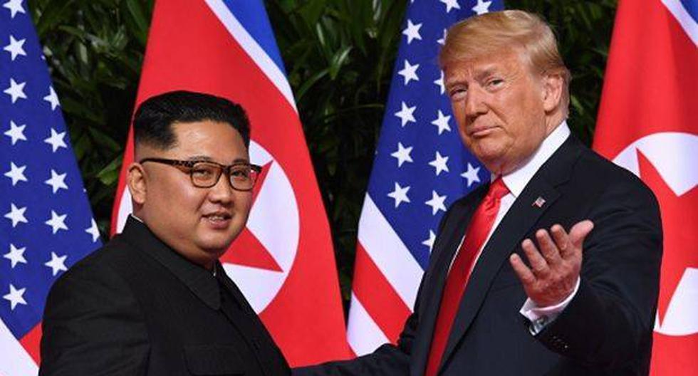 Trump reveló el martes que recibió una carta "formidable" de&nbsp;Kim Jong-un y que está dispuesto a celebrar una segunda reunión con él. (Foto: EFE)