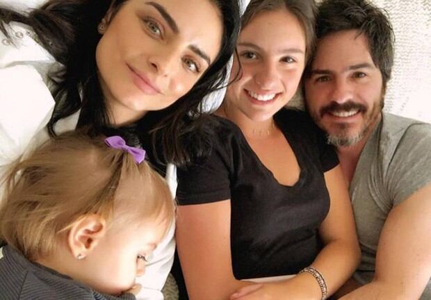 Aislin Derbez contó cual fue la técnica que usó para ganarse el cariño de la hija mayor de Mauricio Ochmann (Foto: Instagram)