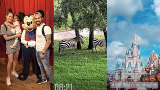 Karen Schwarz y Ezio disfrutan así de sus vacaciones familiares en Disney |FOTOS