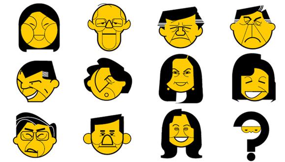 Elecciones 2016: El Comercio lanzó emoticones de los candidatos