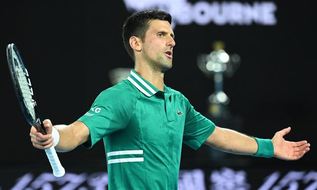 Novak Djokovic venció a Alexander Zverev y clasificó a semifinales del Australian Open | Foto: EFE