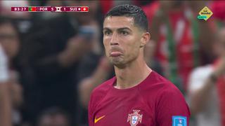 Gol anulado a Cristiano Ronaldo: le cobraron offside en el Portugal vs. Suiza | VIDEO