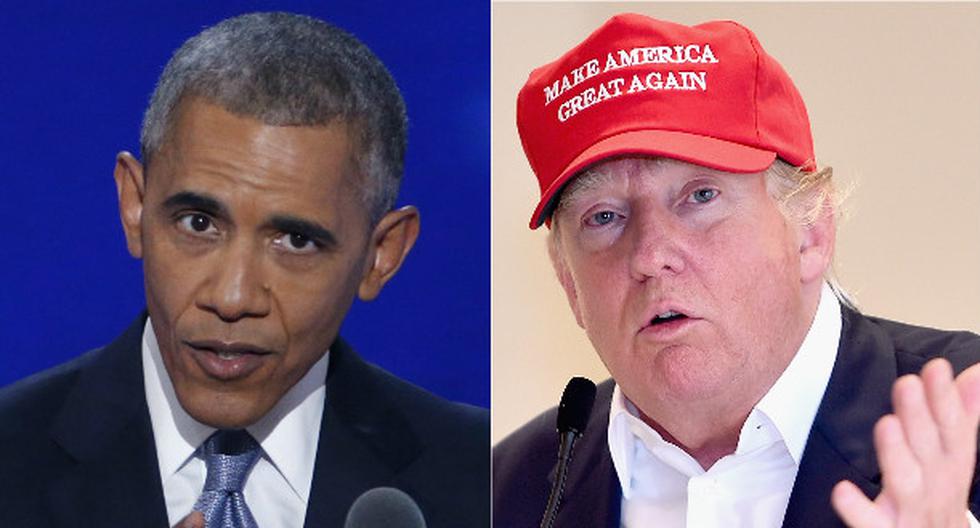 Obama reiteró que Trump \"no está capacitado\" para ser presidente de EEUU. (Fotos: EFE y Getty Images)