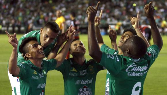 León venció hoy por 2-1 al Tijuana con un par de anotaciones del costarricense Joel Campbell y se clasificó a las semifinales del Clausura 2019 de la Liga MX al imponerse en la serie por 5-2. (Foto: AFP)