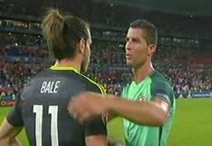 Portugal vs Gales: Cristiano Ronaldo y Gareth Bale ¿qué se dijeron tras el partido?