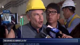 Castañeda anuncia que Línea Amarilla sería inaugurada en abril