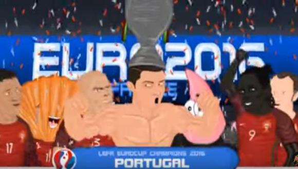 Eurocopa 2016: parodia animada de Portugal es viral en YouTube