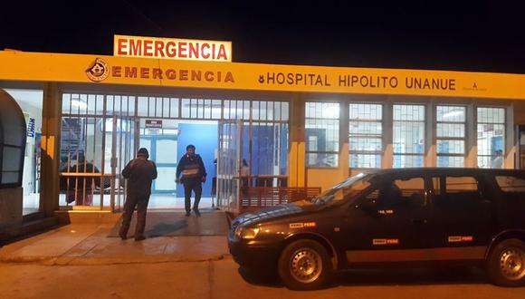 La víctima fue evacuada al hospital Hipólito Unanue de la ciudad de Tacna por la gravedad de sus heridas. (Foto: GEC)