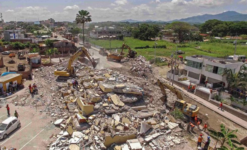 Ecuador El desastre que dejó el terremoto visto desde el aire MUNDO