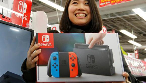 Nintendo sube casi 4% en la bolsa tras buena acogida de Switch
