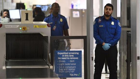 El cierre parcial del Gobierno de Estados Unidos afecta también a la Agencia de Seguridad en el Transporte, responsable de los controles de los aeropuertos. (Foto: AFP)