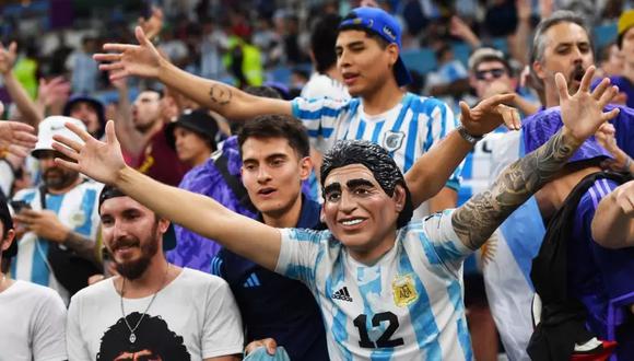 "Anulo Mufa": Conoce cuál es el significado de la expresión albiceleste que coloquialmente se ha viralizado con mayor notoriedad a pocas horas del Argentina vs. Francia por la final de Qatar 2022. (Foto: Télam)