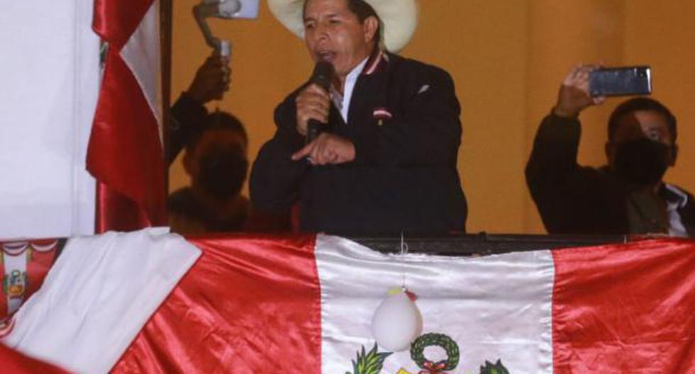 Pedro Castillo, candidato de Perú Libre. (Foto: Andina)