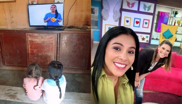 “Aprendo en casa” llegó a través de la señal de TV Perú. (Foto: Facebook Minedu/@maricarmenmarins)