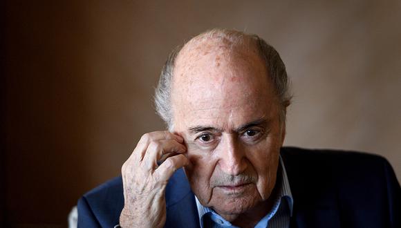 Joseph Blatter admite que el Mundial en Qatar fue un error y culpa a Platini de su elección. Foto:  AFP