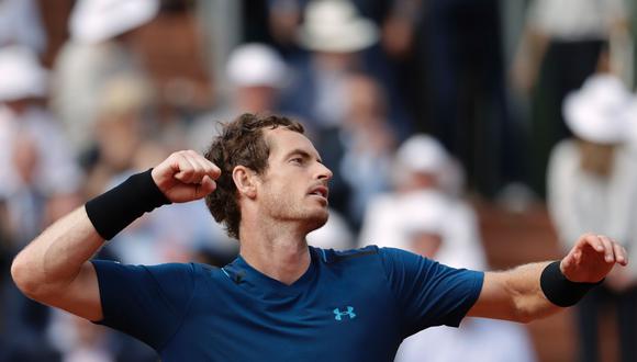 Andy Murray se impuso por 6-4, 4-6, 6-2 y 6-0 ante el ruso Andrey Kuznetsov y su próximo rival será eslovaco Martin Klizan. (Foto: AFP)