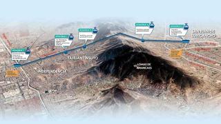 Municipalidad de Lima pedirá a ATU competencias para ejecutar teleférico Independencia-San Juan de Lurigancho