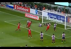 Chivas Guadalajara vs Toronto: goles primer tiempo de la final de Concachampions