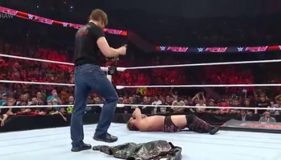 WWE: Dean Ambrose y Chris Jericho tuvieron "discusión de niños"