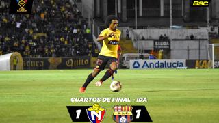 Barcelona igualó 1-1 ante El Nacional por la Copa Ecuador 2019