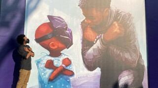 Disney rindió homenaje a Chadwick Boseman con emotivo mural 