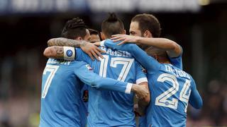 Napoli goleó 5-1 a Empoli y sigue imparable rumbo al título