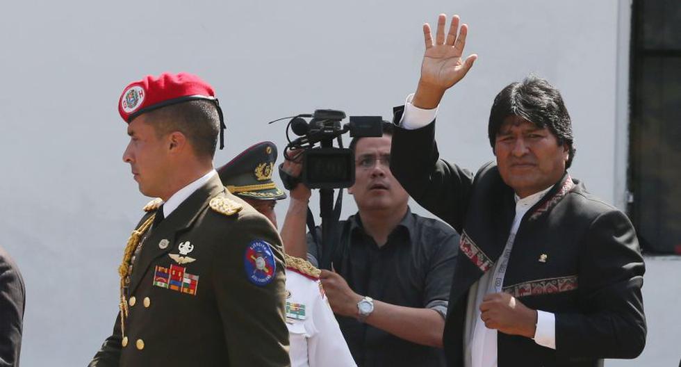 Evo Morales dijo que activación de la Carta Democrática de la OEA es una ''agresión'' contra Venezuela (Foto: EFE)