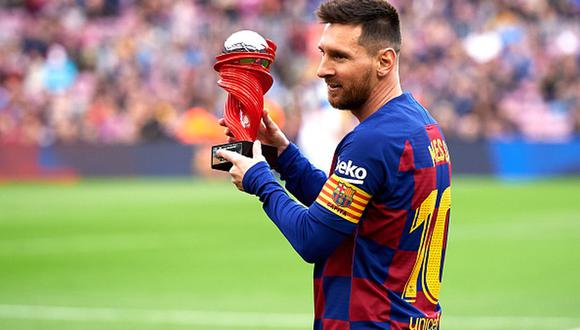 Lionel Messi cerró el 2019 con seis Balones de Oro. (Getty)