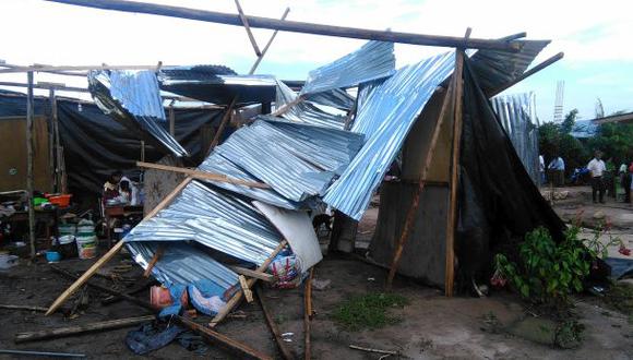 San Martín: temporal de lluvia provocó muerte de una persona