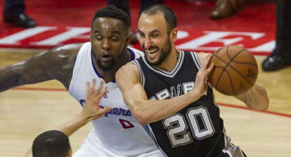 San Antonio Spurs queda eliminado ante los Clippers en los cuartos de final. (Foto: Difusión)