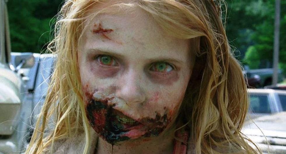 Addy Miller encarnó a la niña zombi del inicio de 'The Walking Dead' (Foto: AMC)