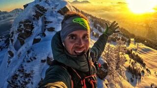 Los videos grabados por un montañista suizo dejan boquiabiertos a miles de usuarios de Instagram